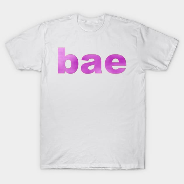 Bae in Pink T-Shirt by m2inspiration